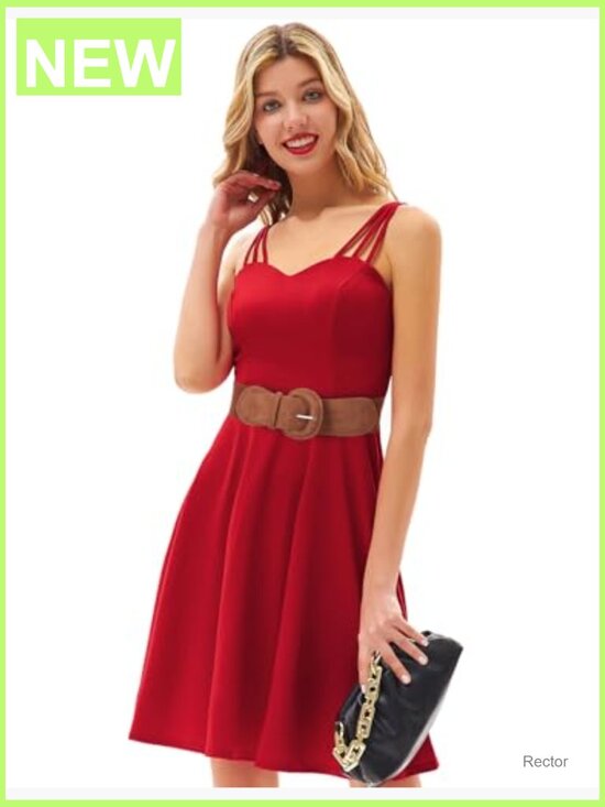 Stretchy Suede Elastic Wide Belt with Chunky Buckle S-XXL main image 5